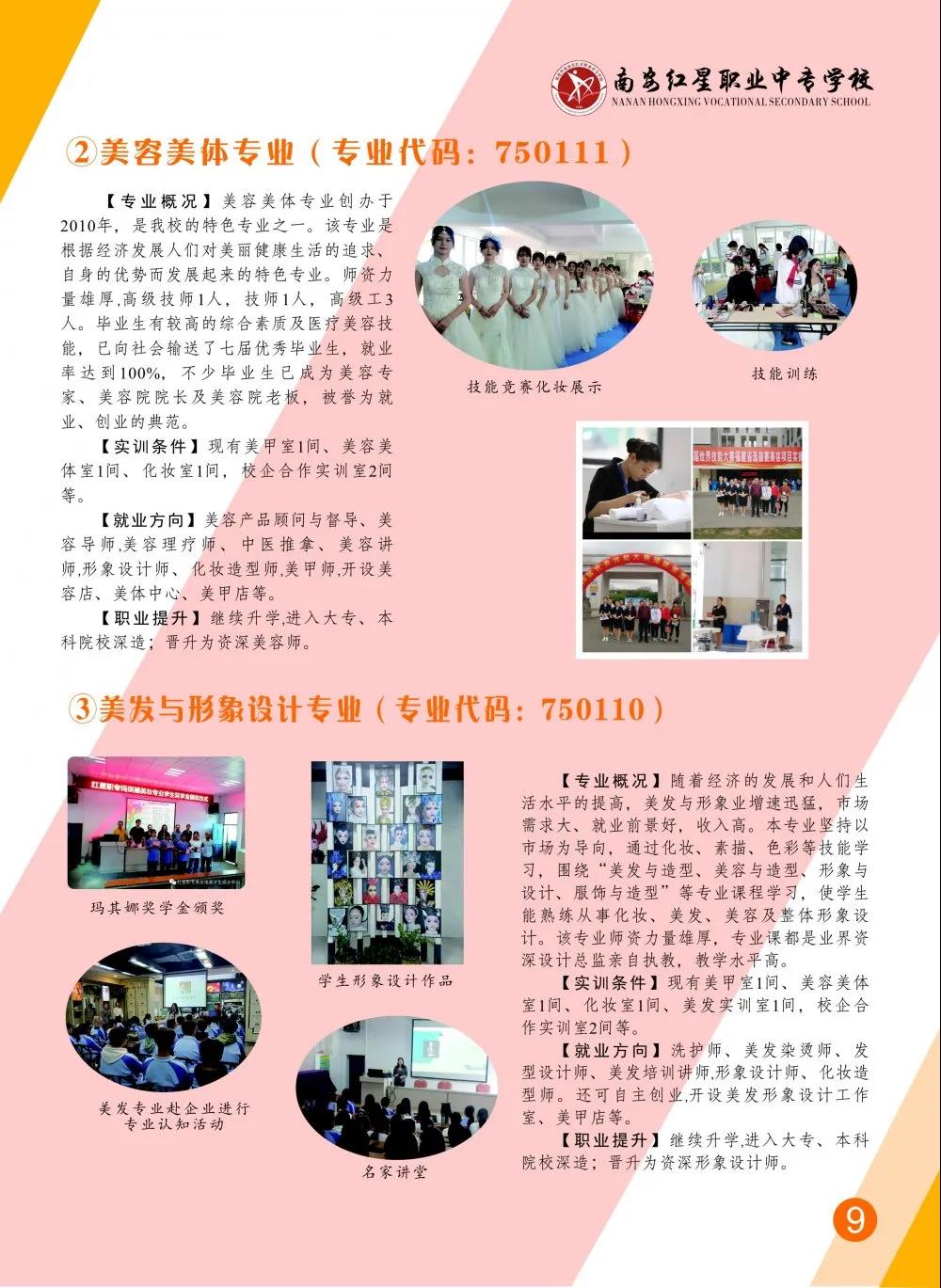 南安紅星職專2021招生專業(yè)介紹