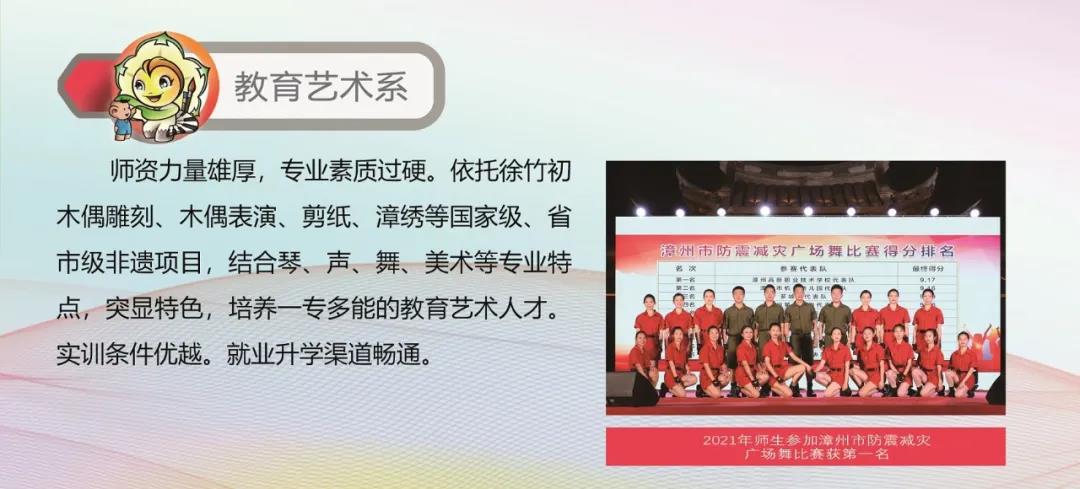 漳州高新職業(yè)技術(shù)學(xué)校2021年招生專業(yè)簡介