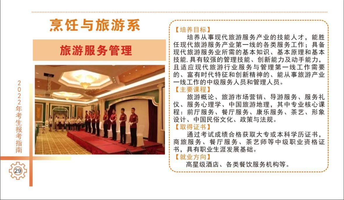 龍巖技師學(xué)院烹飪與旅游系專(zhuān)業(yè)1