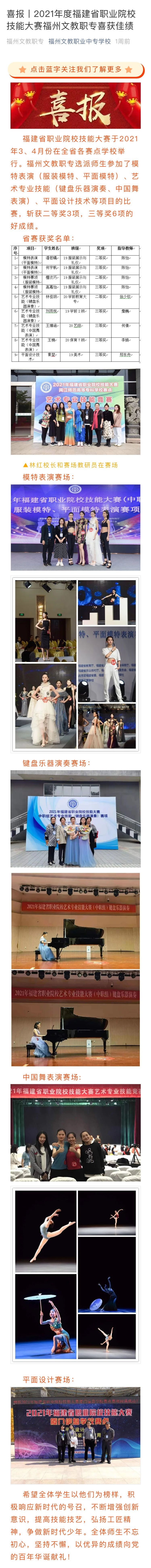 <a href=http://www.mitutoyo-qf.cn/school-432/ target=_blank class=infotextkey>福州文教職業(yè)中專學(xué)校</a>2021年度福建省職業(yè)院校技能大賽喜獲佳績