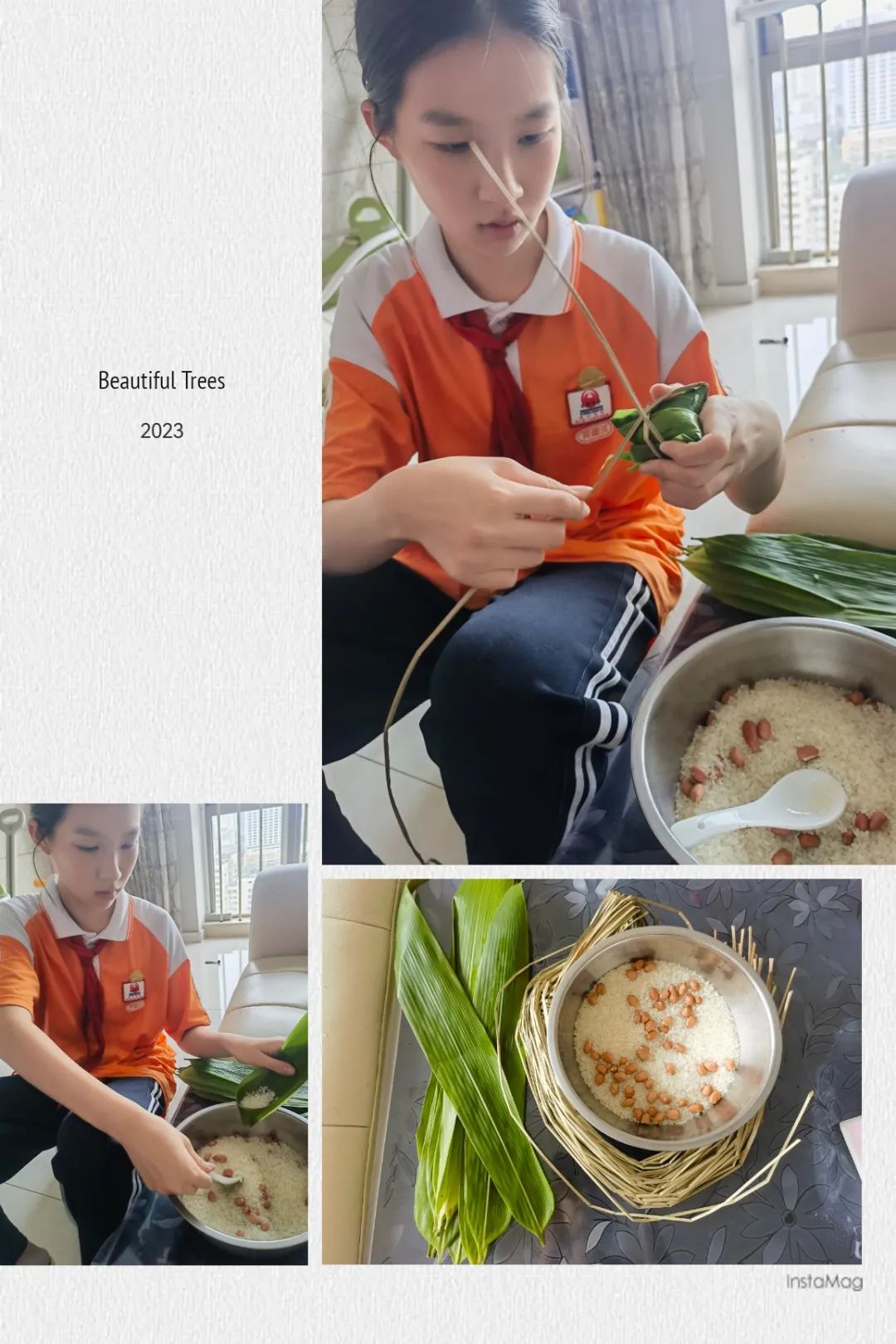 福州日升中學:我們的節(jié)日│粽葉飄香 一舉高“粽”