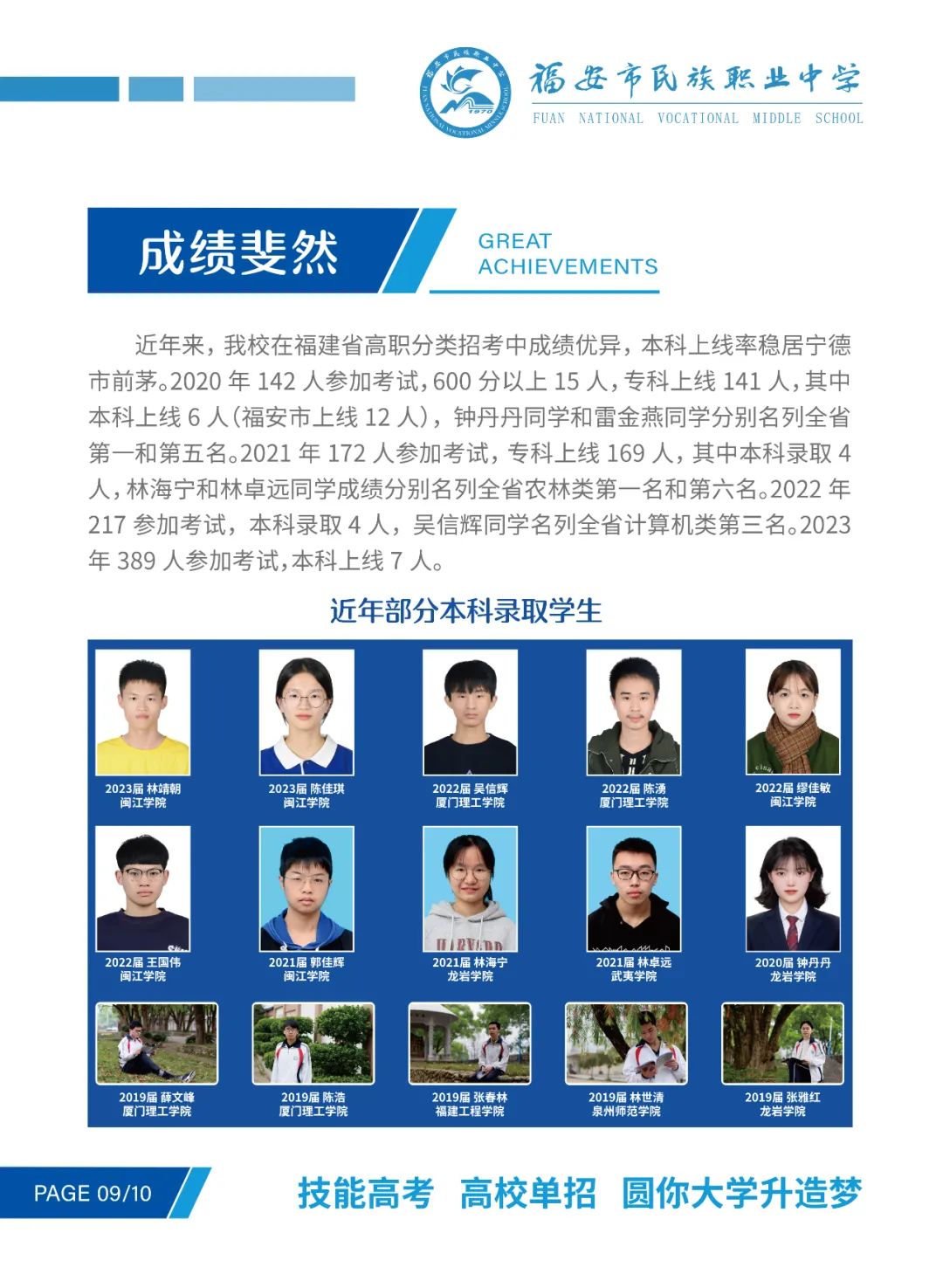 2023年福安市民族職業(yè)中學(xué)招生簡(jiǎn)章